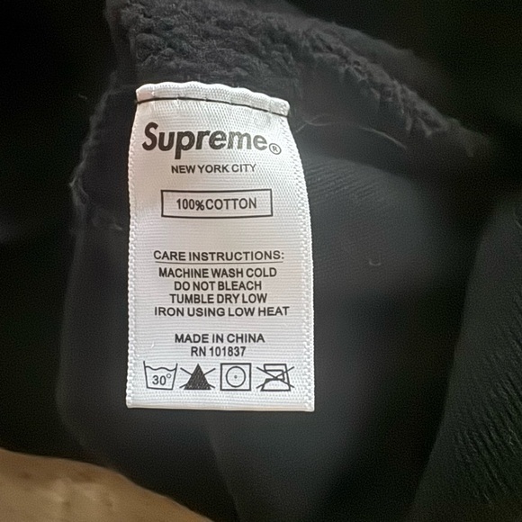 Supreme Box Logo Hoodie black XL - Picture 6 of 7